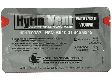 Окклюзионный пластырь HyFin Vent для грудной клетки купить в интернет ...