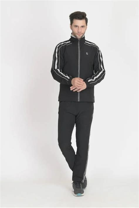 Male Jtee Men Black Striped Track Suit At Rs 1099piece In Gurugram