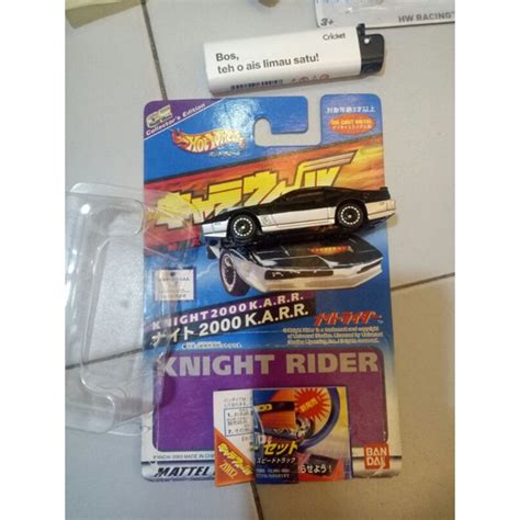 Hot Wheels Knight Rider Knight K A R R Japan Exclusive Only Shopee Malaysia