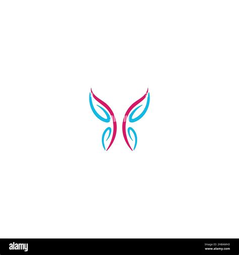 Beauty Butterfly Logo Ideas Inspiration Logo Design Template Vector Illustration Isolated On