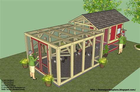 Mina Simple Chicken Coop Plans For 6 Chickens