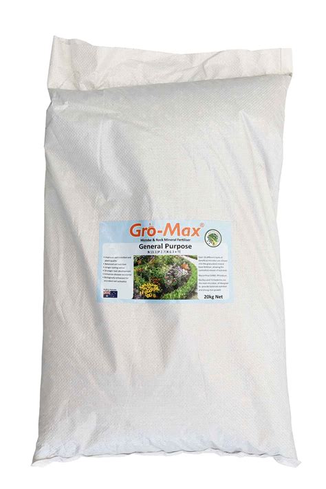 Gro-Max - General Purpose Microbe and Rock Mineral Fertiliser – Dinsan