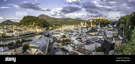 Historic town centre of Salzburg, Austria Stock Photo - Alamy