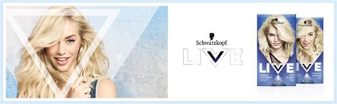 Schwarzkopf Live Intense Blonde Lightener Pack Permanent Lightening Colour With Anti