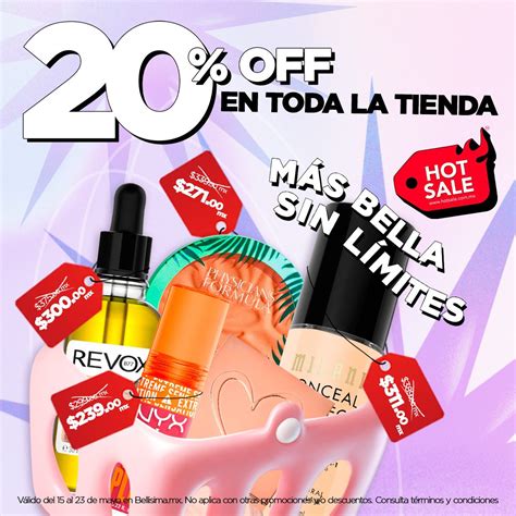 Bellísima Hot Sale de descuento en toda la tienda