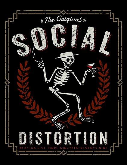 Social Distortion Poster By Jose593 Redbubble