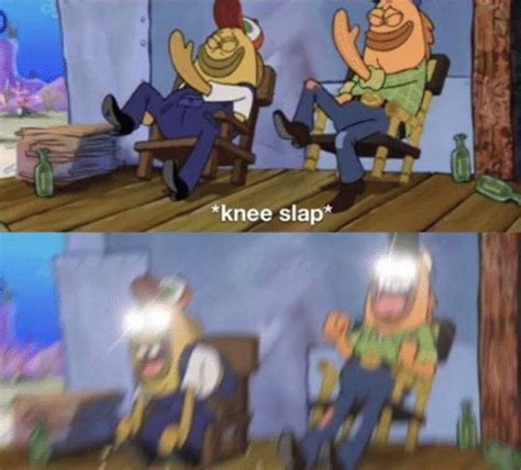 Knee Slap Spongebob Blank Template - Imgflip