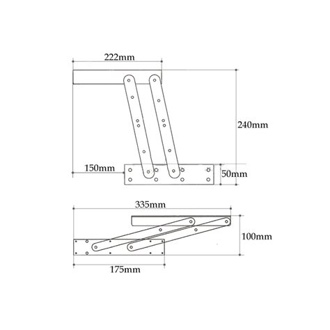 2 шт. подъемный Топ механизм журнального столика аппаратные дверные ...