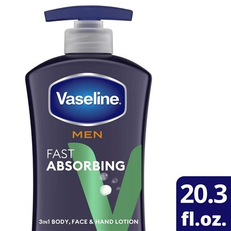 Vaseline Men Fast Absorbing Lotion Shop Body Lotion At H E B