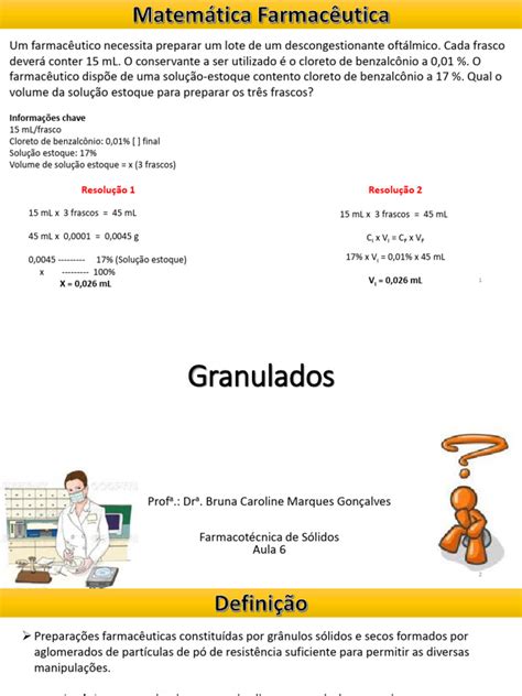 Avaliações Sobre O Granulado