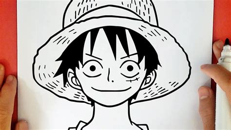 How To Draw Luffy Youtube