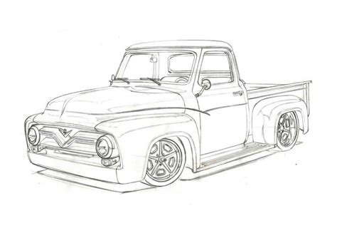 1955 Ford F100 Usa Classic Customs