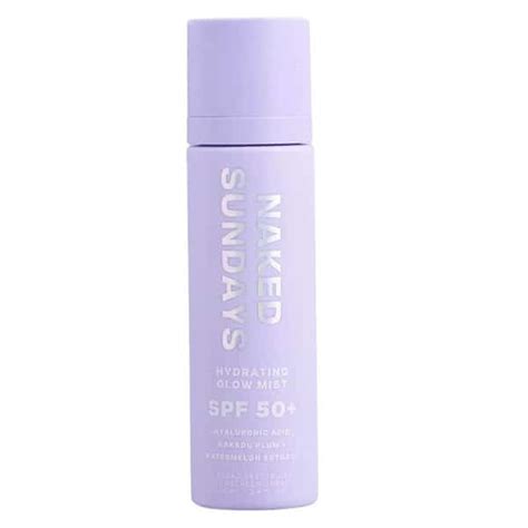 Naked Sundays Spf Hydrating Glow Mist Ml Mary Zavaglia