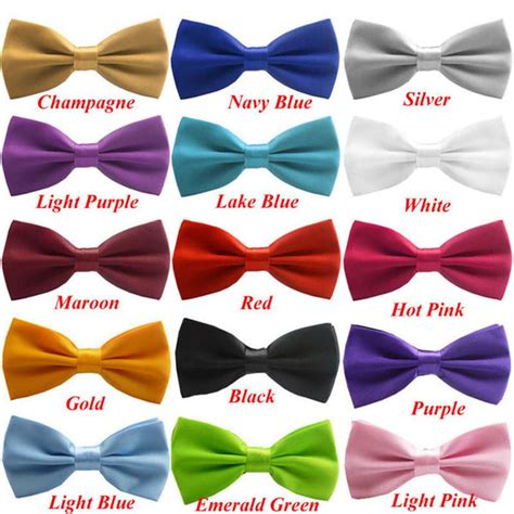 16 Colors Bow Tie For Men