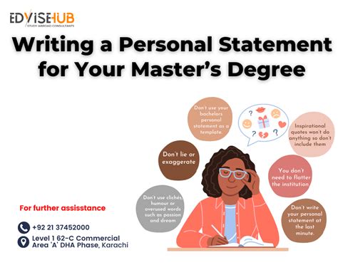 Writing A Personal Statement For Your Masters Degree Edvise Hub