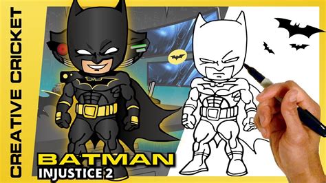 How To Draw Batman For Kids Youtube