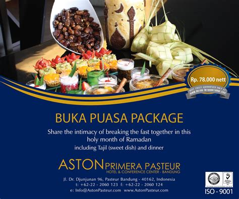 Hotel Bandung Promo Promo Buka Puasa Aston Primera Pasteur Bandung