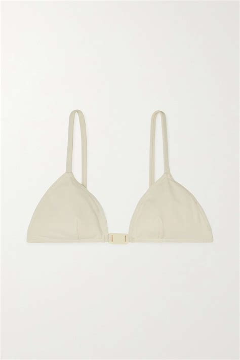 Eres Plexi Shine Embellished Triangle Bikini Top Net A Porter