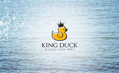 King Duck Logo Croovs Community Of Designers