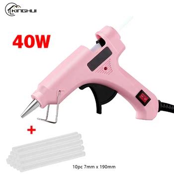 Chanseon W Eu Us Hot Melt Glue Gun Smart Adjustable Temperature Copper Nozzle Heater Muzzle