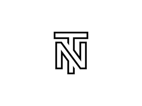 Premium Vector Nt Logo Design