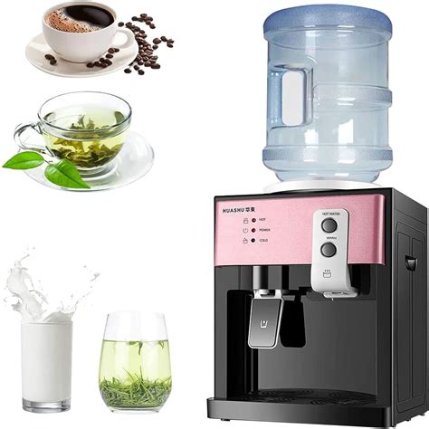Buy Top Loading Water Cooler Dispenser Gallon Desktop Electric Hot Cold Water Dispenser