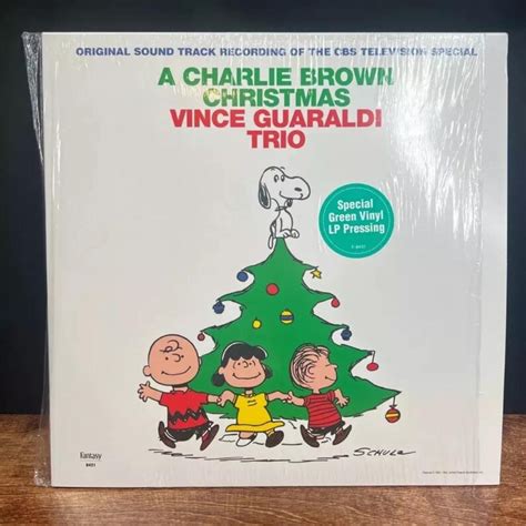 A Charlie Brown Christmas Vince G Trio Special Green Vinyl Pressing Etsy