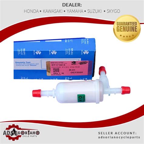 Kawasaki Rouser Ns200 Fi Rs200 Ns160 Dominar 400 Fine Fuel Filter Dt171814 Shopee Philippines