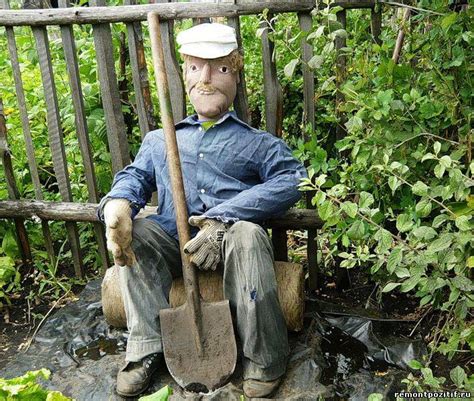 Садовые куклы (35 фото): видео-инструкция как сделать своими руками ...