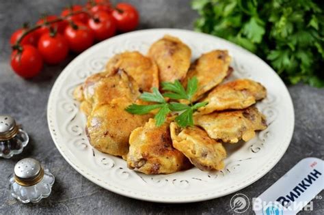 Куриная печень в кляре, жареная на сковороде: рецепт с фото пошагово