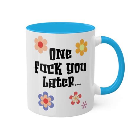 Fuck You Coffee Cup Funny Sarcastic Mug Spongebob Inspired Cute Mug Ceramic Coffee Mug 11oz