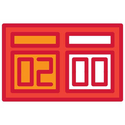 Scoreboard Berkahicon Lineal Color Icon