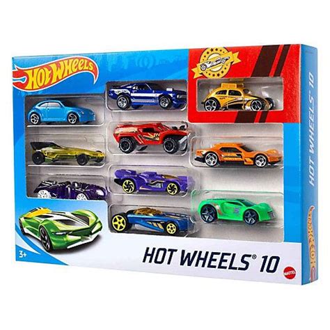 Hot Wheels Er Pack Im Geschenkkarton Mehrfarbig Mattel Hot Wheels Hot Wheels Mattel