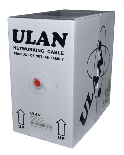 UCA-UU004-PVC-GY Кабель ULAN U/UTP 4 пары, 100МГц