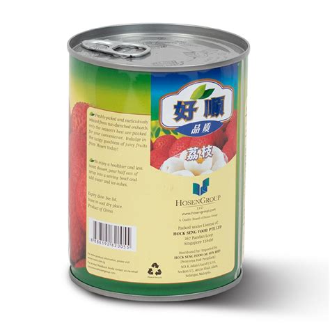 Hosen Canned Food Lychee 565gm Mawola Traders