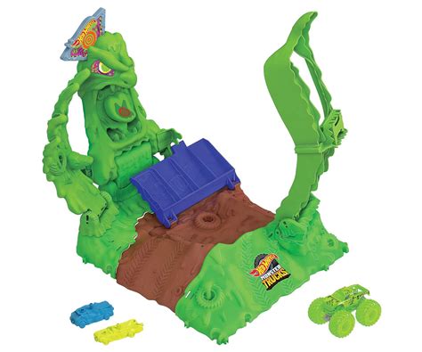 Детска играчка Hot Wheels Монстер Тракс Комплект със светещи в тъмното елементи КОМСЕД