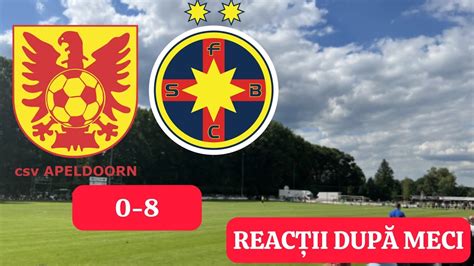 Final De Meci Apeldoorn Fcsb Ploaie De Goluri N Primul Amical