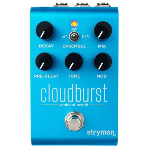 Strymon Cloudburst Reverb Test Comparatif Et Avis