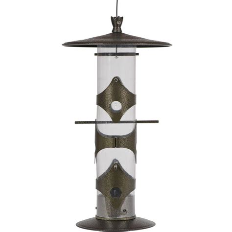 Birdscapes Upside Down Finch Feeder-736 - The Home Depot