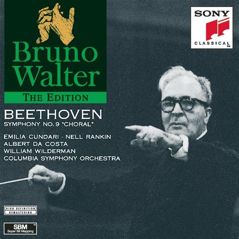 Beethoven Symphony No Choral Beethoven Walter Columbia