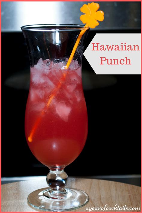 Hawaiian Punch - A Year of Cocktails