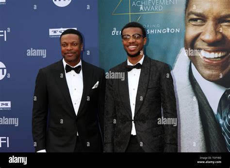 Chris Tucker, Destin Christopher Tucker at arrivals for AFI Life