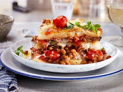 Moussaka mit Linsen und serienmäßigem Erfolg Rezept LECKER