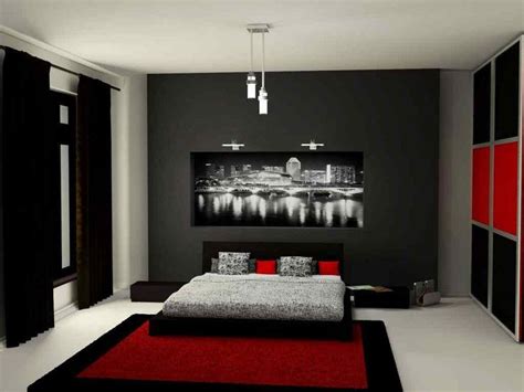 Pin By M D On The Handywoman In Me Interior Designs Red Bedroom Decor Black Bedroom Decor