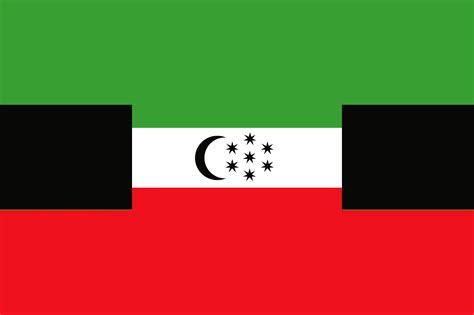 Flag Of United States Of Caucasus Vexillology