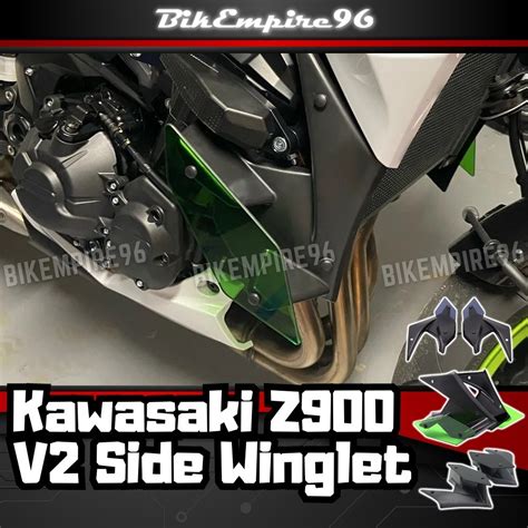 Z V Side Winglet Side Downforce Naked Spoilers Winglet Fixed Wing Winglet Shopee Malaysia
