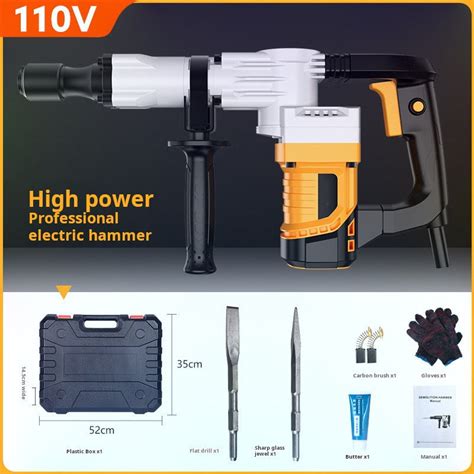 Custom 1200w Electric Concrete Breakers Drill With Cooling System