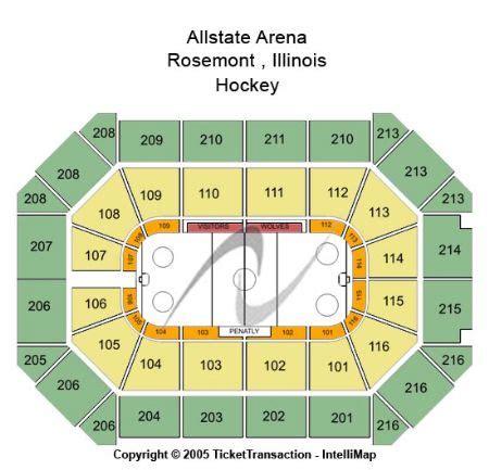 Allstate Arena Tickets And Allstate Arena Seating Chart Buy Allstate