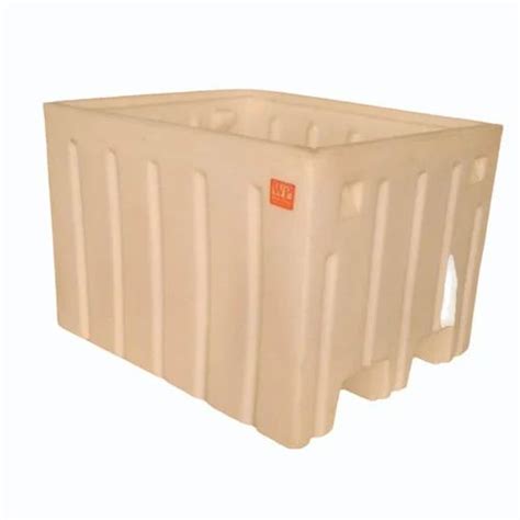 White Plaast Rectangular Plastic Crate Size X X Mm Capacity