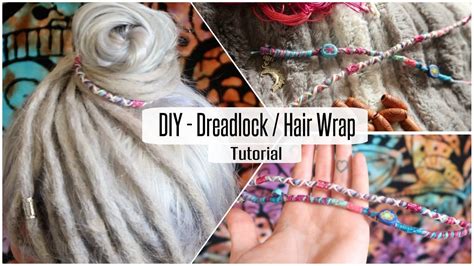 Diy Dreadlock Braid Hair Wire Wrap Youtube